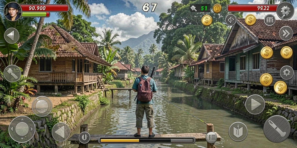 talas89 - Grafis menakjubkan yang membuat bermain semakin seru.